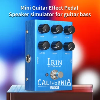 Gitara Účinok IRIN Mini Gitara Efekt Pedál M-SA Speaker Simulator Kabinetu Simulátor Gitara Effector Pedál Speaker Simulácia