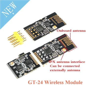 GT-24 Bezdrôtového Modulu 2.4 G NRF24L01+PA+LNA Priemyselné použitie Digitálneho Prenosu 1100m Dlhé Vzdialenosti Mini/SMD/DIP