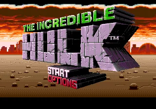 Incredible Hulk 16bit MD Hra Karty Pre Sega Mega Drive Pre Genesis Systém