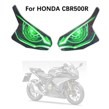 Pre HONDA CBR500R CBR 500R CBR500 R 2016-2023 Motocykel 3D Prednej Kapotáže Svetlometu Nálepky Stráže Vedúci svetlo ochrany Nálepky