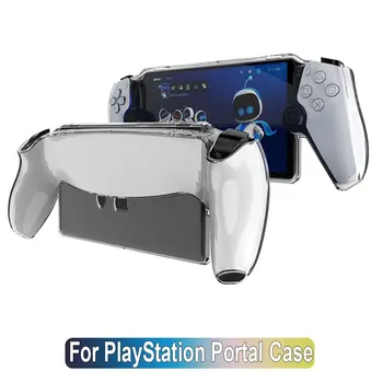 Pre Sony PlayStation Portál Transparentné Ochranné puzdro Shockproof Zadný Kryt Handheld Konzolu Shell TPU Mäkké Hra Príslušenstvo