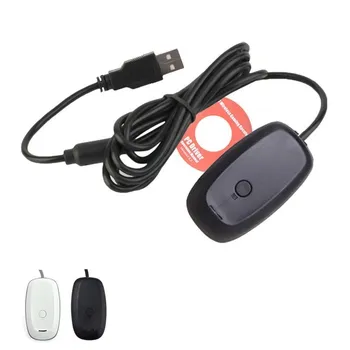 Pre Xbox 360 Wireless Gamepad PC Adaptér USB Prijímač Podporuje Win7/8/10 Systému Microsoft Xbox360 Controller Príslušenstvo